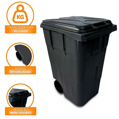 Conteiner Lixo - Antares - 90L | 120L | 240L